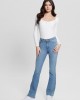 Eco White Karlee Long Sleeve Henley T-Shirt Eco White Karlee Long Sleeve Henley T-Shirt