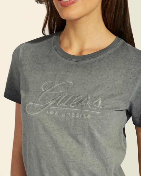 Grey Tizzy Logo T-Shirt