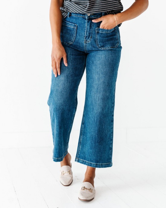 Jenny Straight Leg Cropped Jean Jenny Straight Leg Cropped Jean