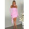 Alix Mini Dress - Pink