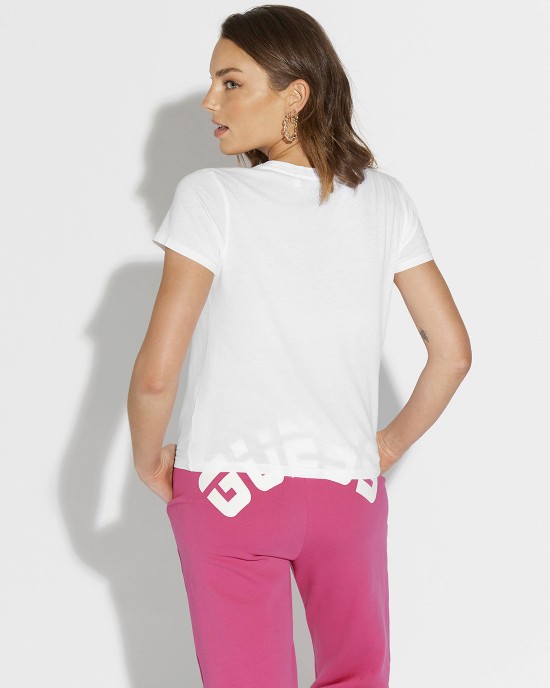 Eco White Short Sleeve Logo Baby T-Shirt