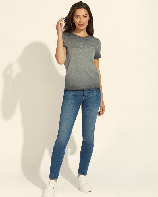 Grey Tizzy Logo T-Shirt