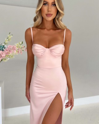 Alora Maxi Dress - Blush