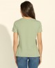 Eco Green Adele Triangle Logo T-Shirt Eco Green Adele Triangle Logo T-Shirt