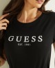 Eco Black 1981 Rolled Cuff Logo T-Shirt Eco Black 1981 Rolled Cuff Logo T-Shirt