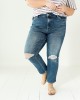Avalon Vintage High Rise Straight Jeans