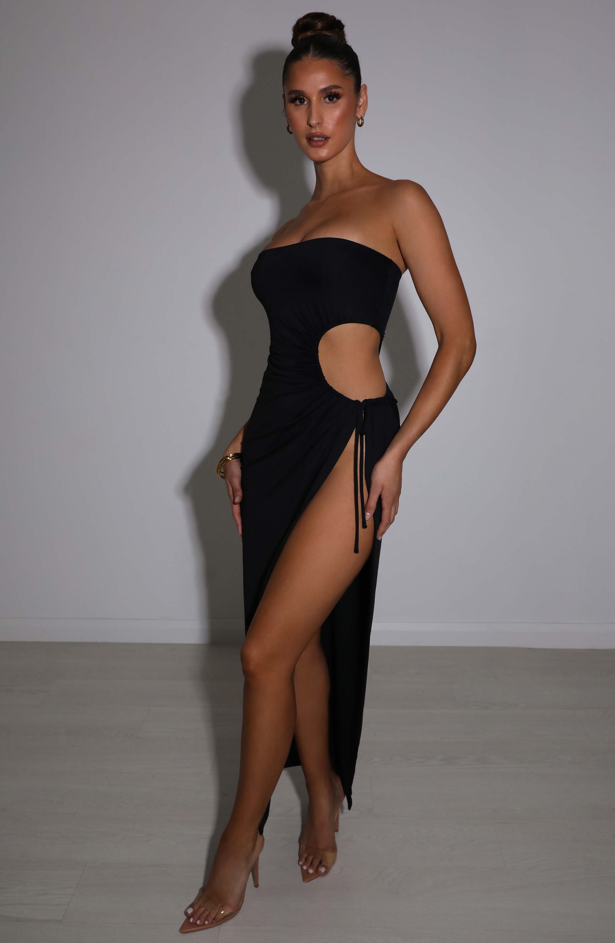 Indigo Maxi Dress - Black Indigo Maxi Dress - Black