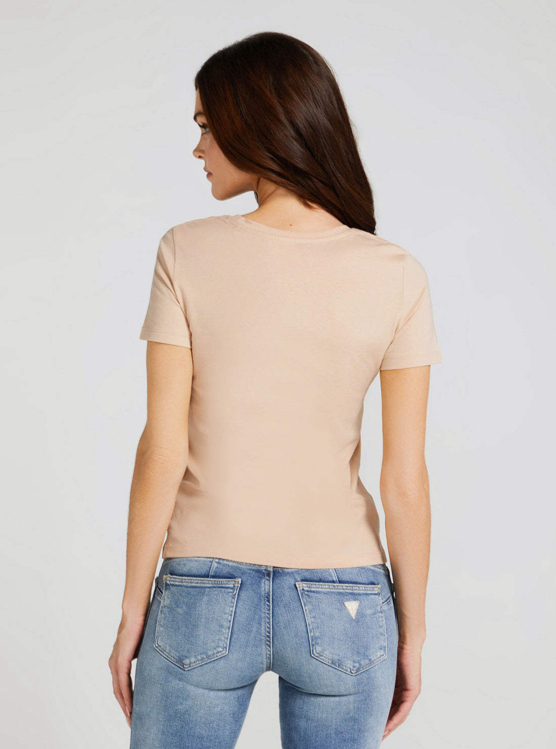 Sandy Nude Script Logo T-Shirt Sandy Nude Script Logo T-Shirt