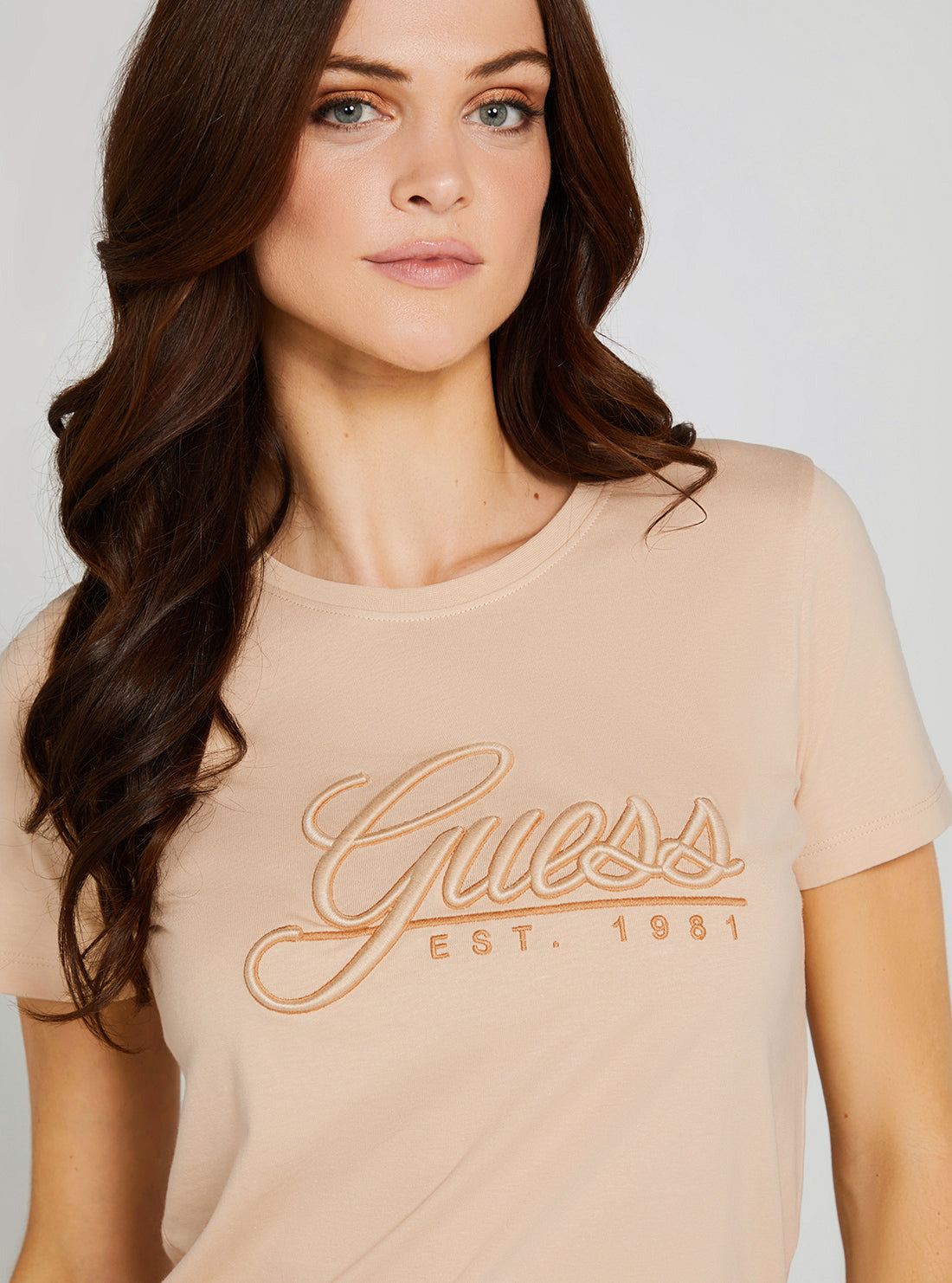 Sandy Nude Script Logo T-Shirt Sandy Nude Script Logo T-Shirt