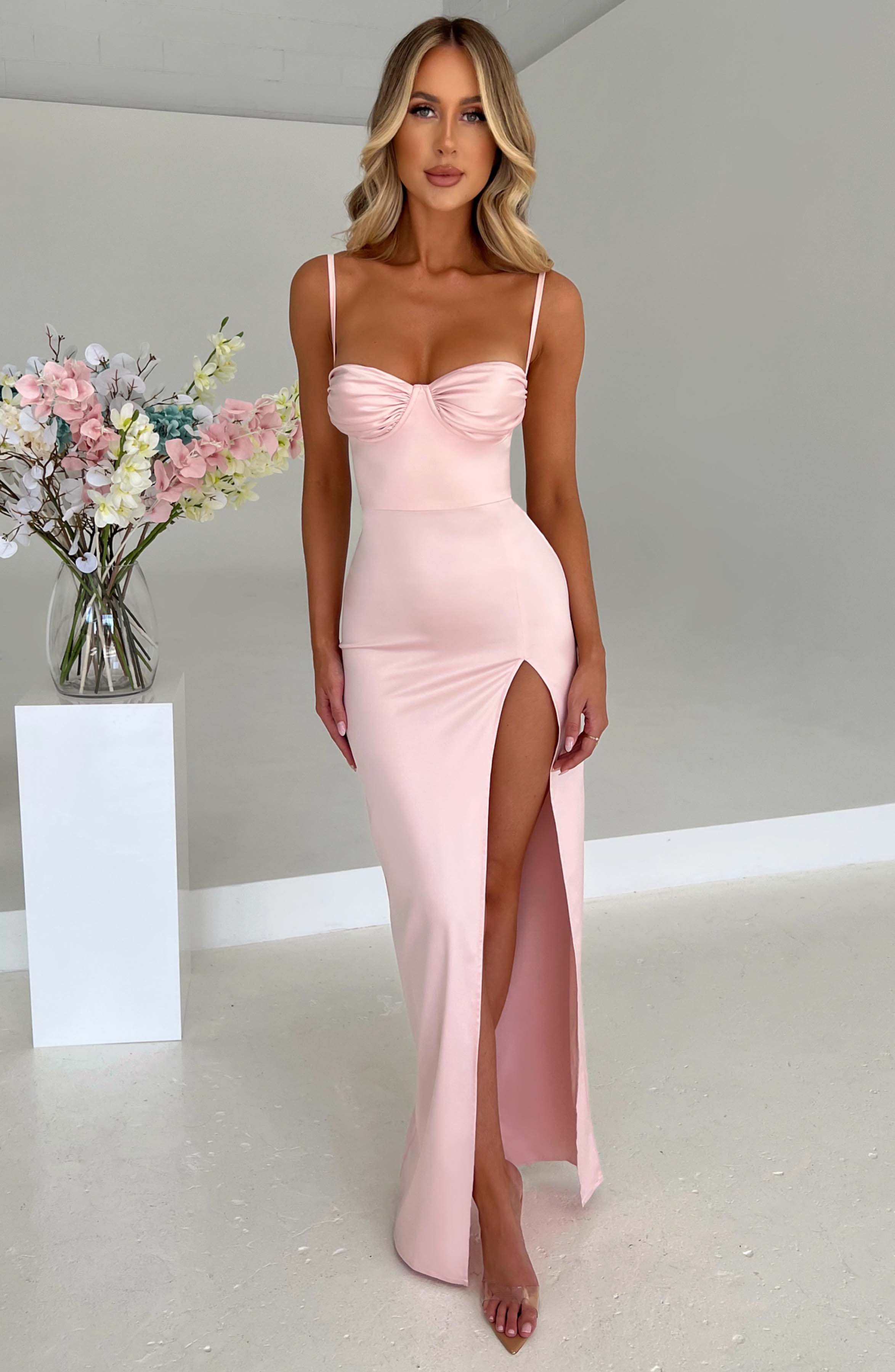 Alora Maxi Dress - Blush Alora Maxi Dress - Blush