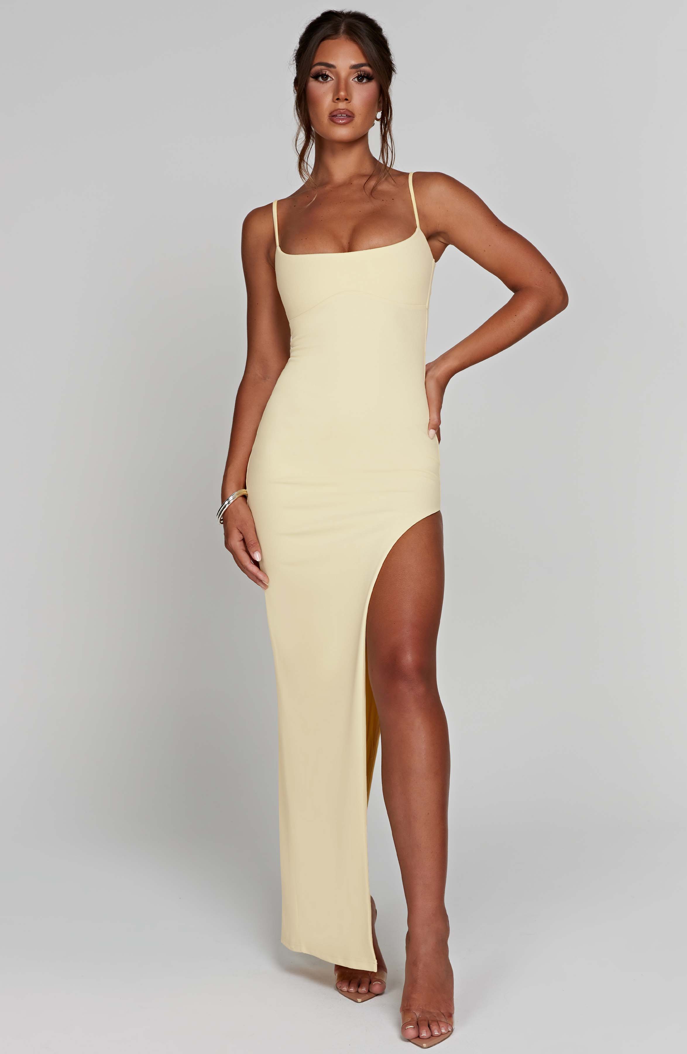 Tiarne Maxi Dress - Lemon Tiarne Maxi Dress - Lemon
