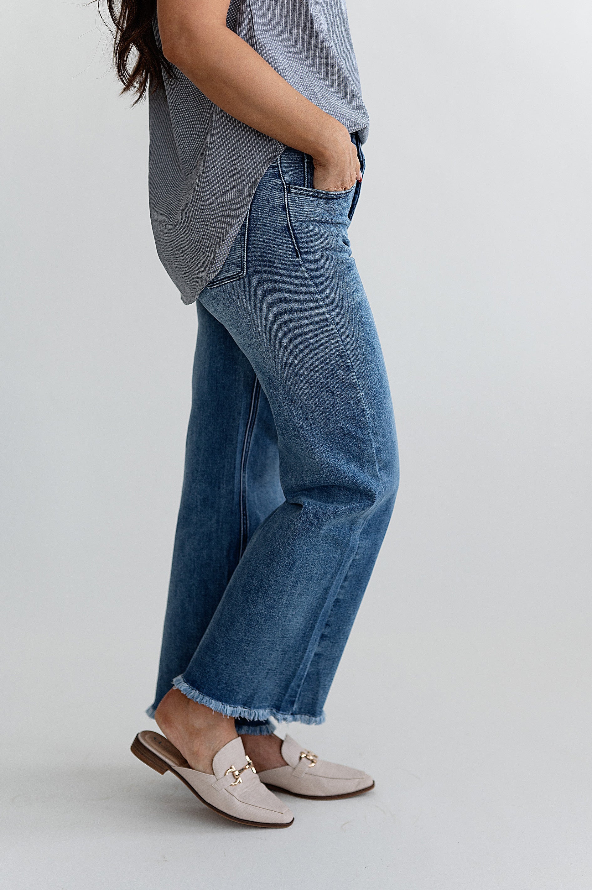 Kara Wide Leg Jean